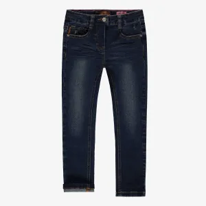 Souris Mini Faded Denim Pants w. Visible Seams- Child