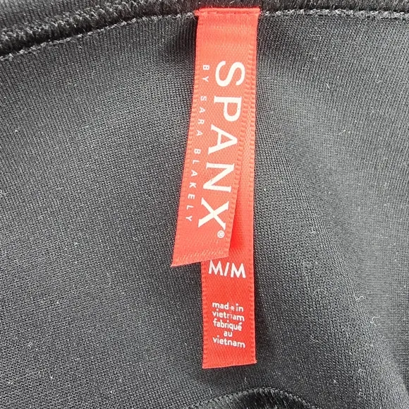 Spanx The Perfect Black Ponte Pullon Pencil Skirt Size Medium