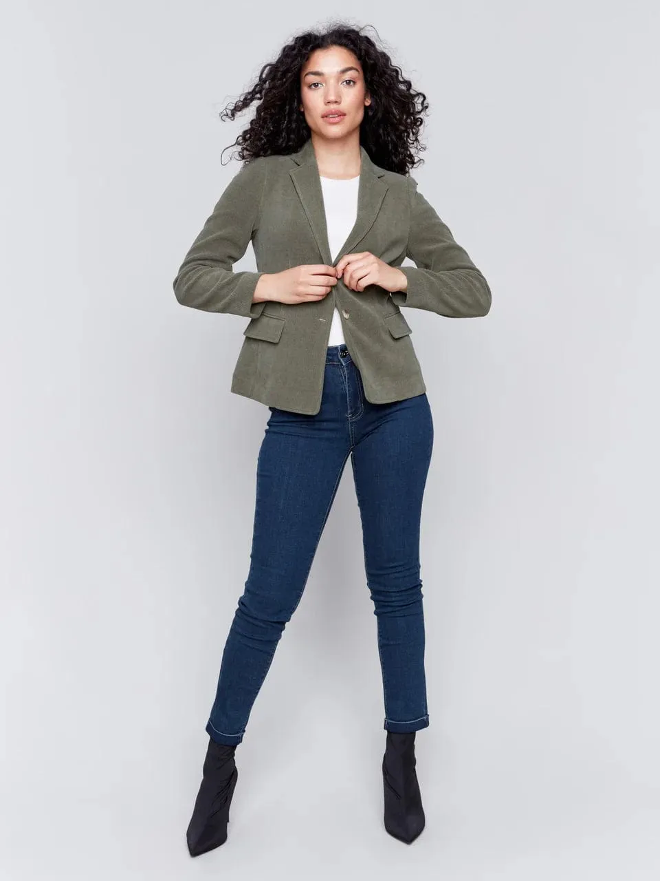 Spruce Corduroy Blazer