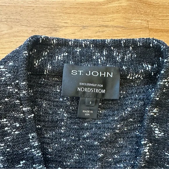St. John knit blazer jacket
