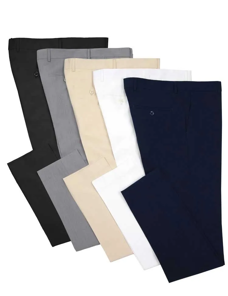 Stretch Wool Feel Pants (Navy) OUS-DX