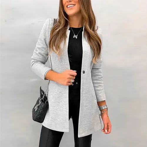 Stylish Long Sleeve Outwear Coat