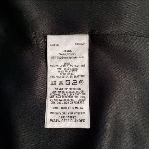 Ted Baker London Pencil Skirt Size 1/4