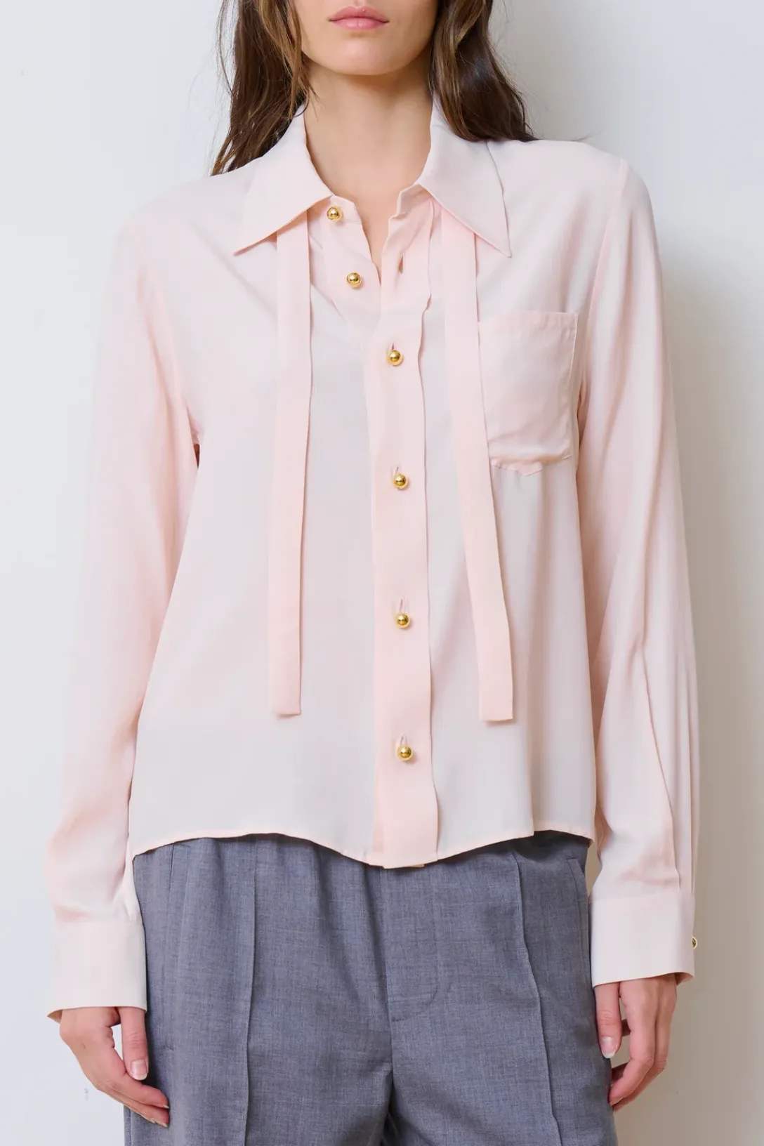 The Academy Blouse | Blush