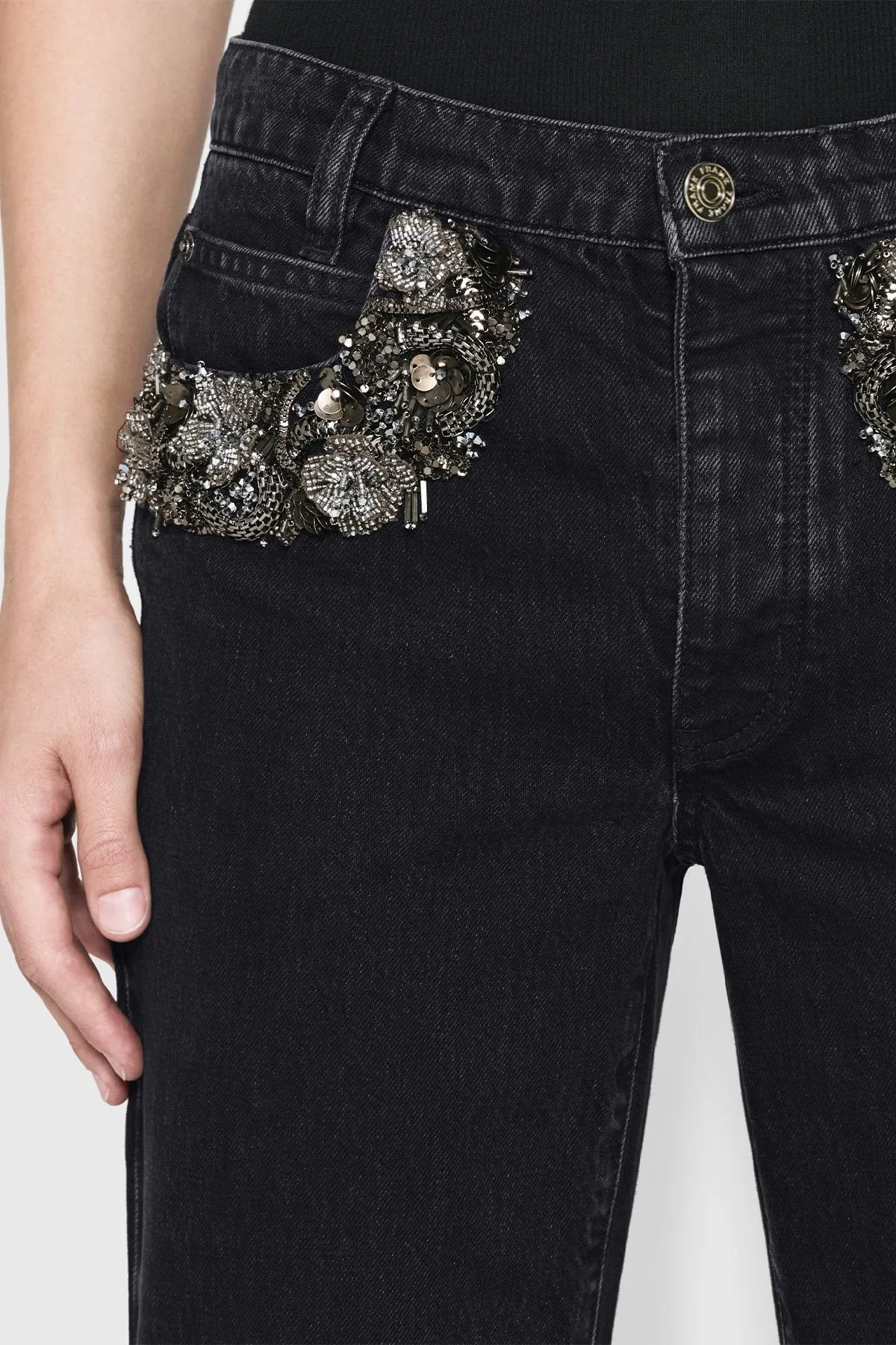 The Atelier Beaded Straight in Portia
