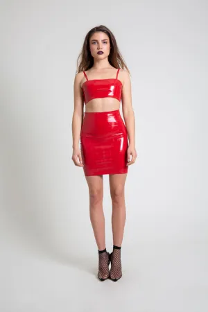 The Latex Pencil Skirt