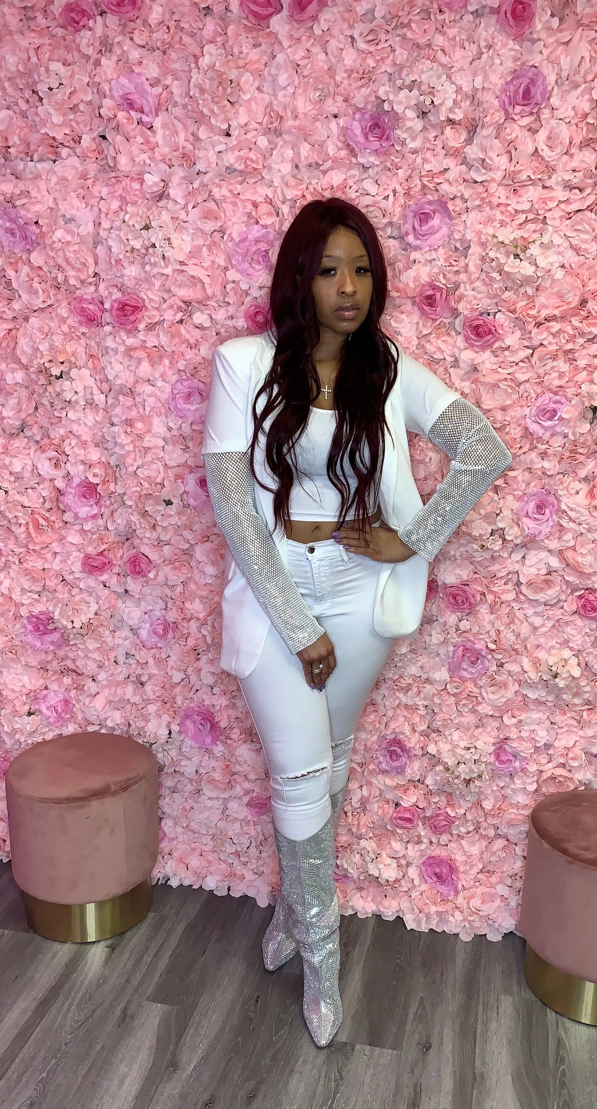 The Miss Bling Jacket (White)