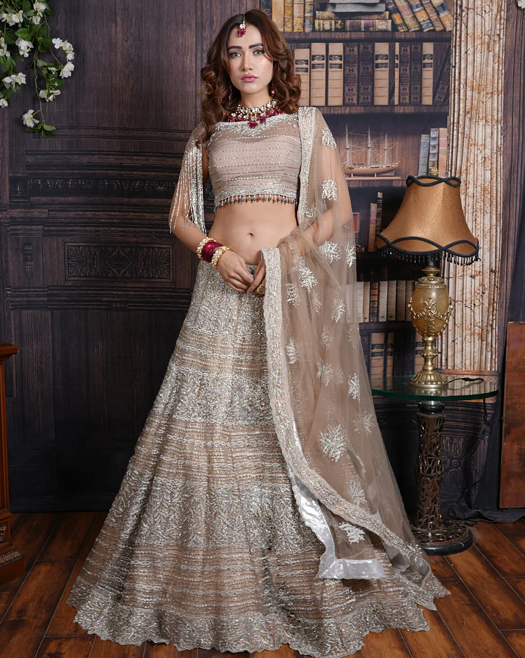 The Shimmer Lehenga