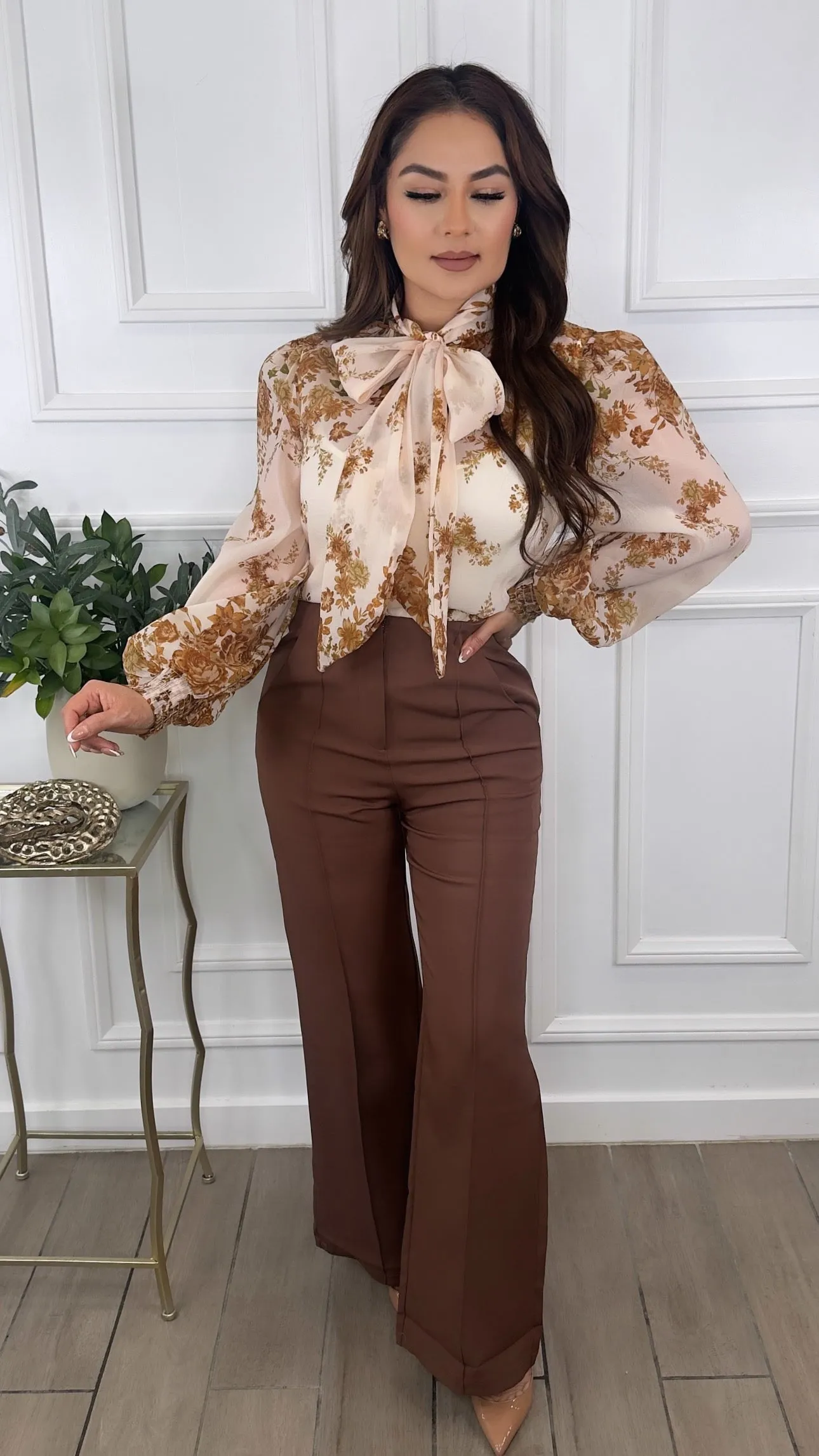 THEA BROWN PANTS