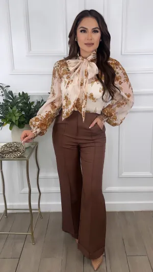 THEA BROWN PANTS
