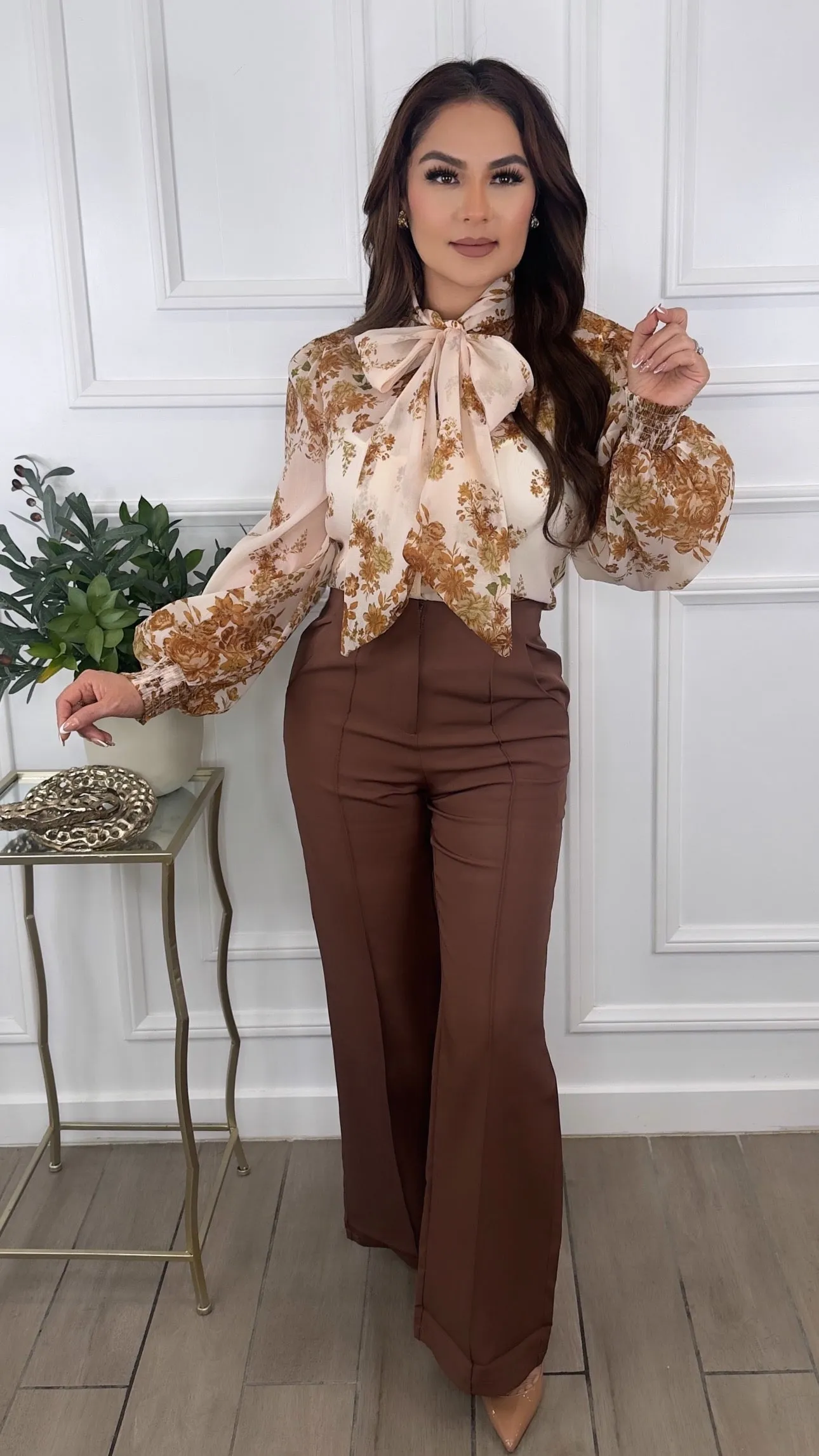 THEA BROWN PANTS