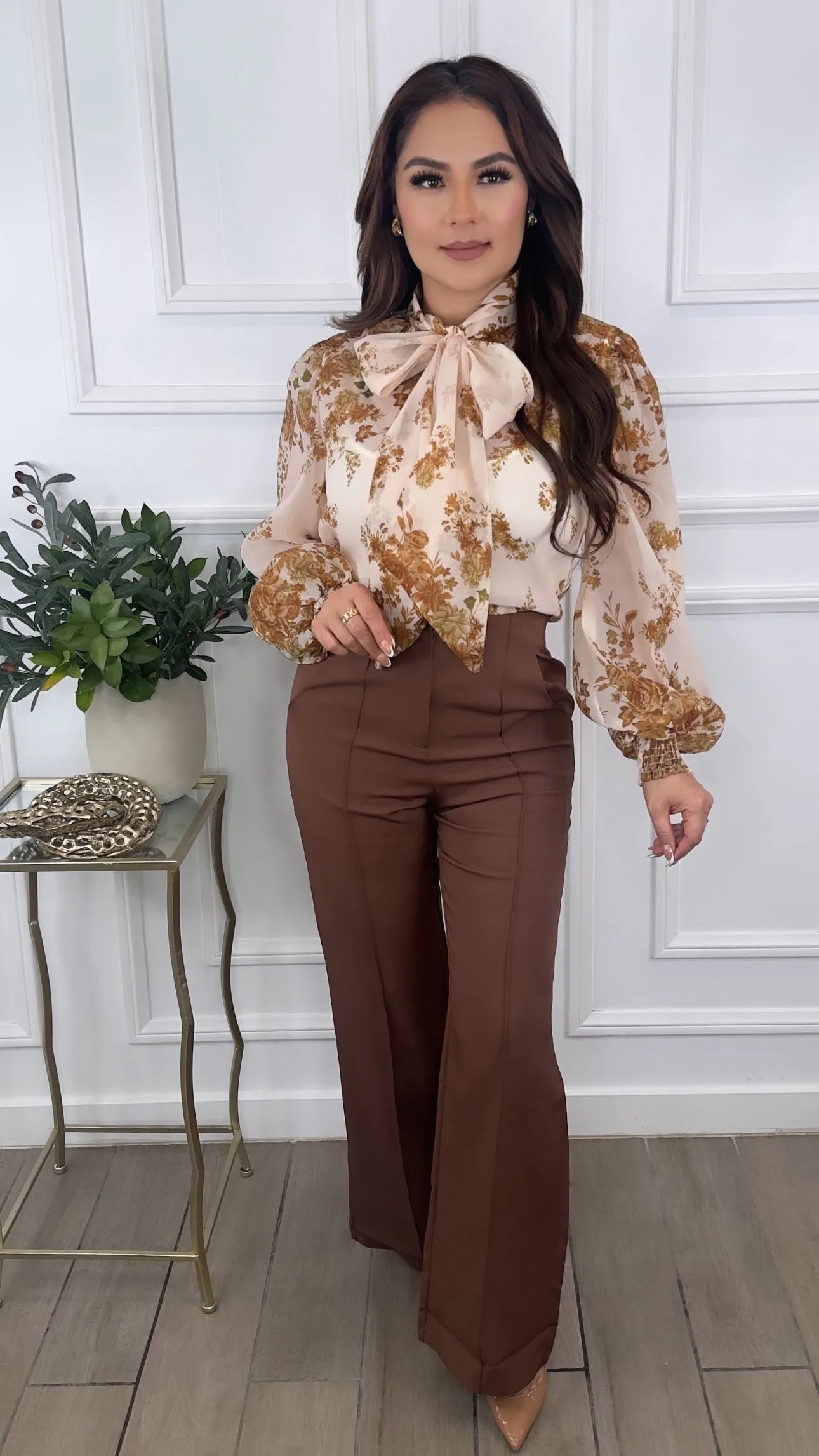THEA BROWN PANTS