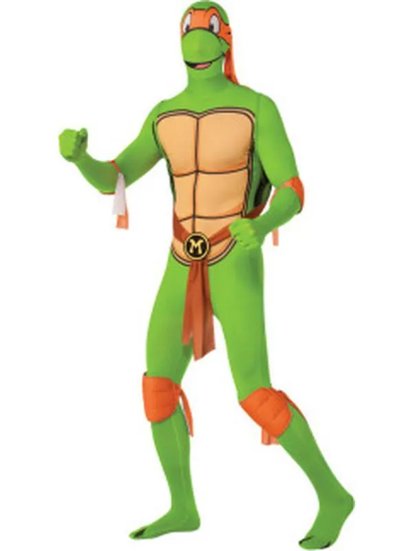 Tmnt Michelangelo 2 Nd Skin Suit Size Xl