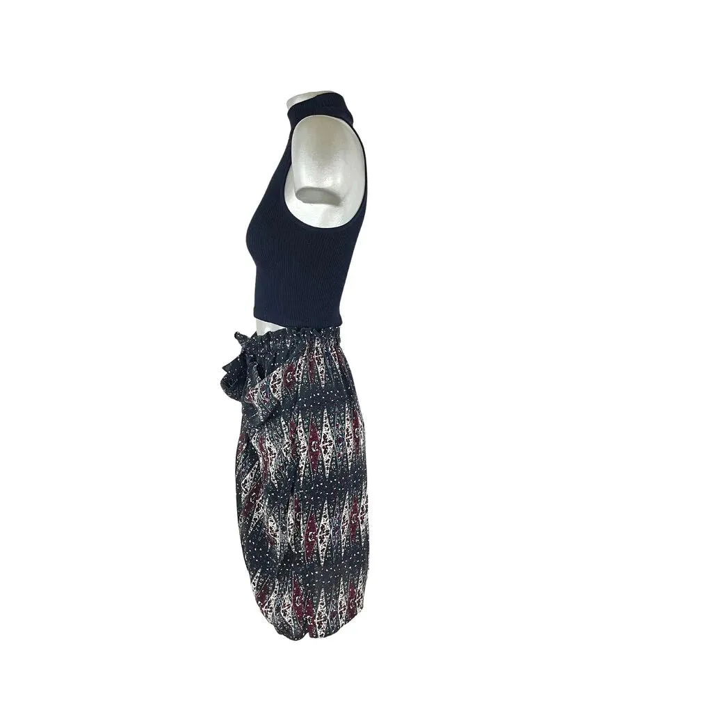 ÉTOILE ISABEL MARANT Silk Knee Length Skirt | Size US 2