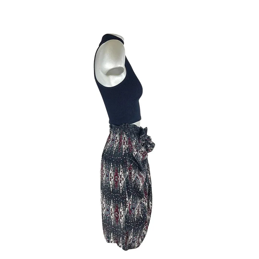 ÉTOILE ISABEL MARANT Silk Knee Length Skirt | Size US 2