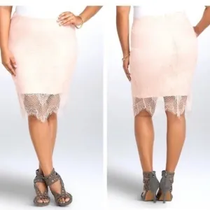 Torrid Stretch Lace Pencil Skirt