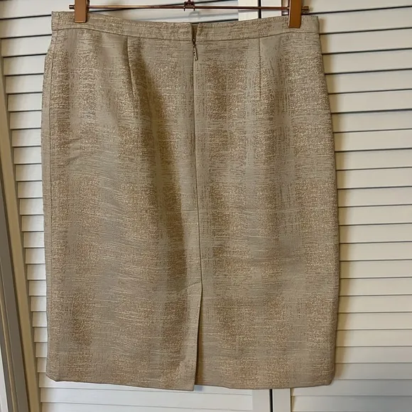 Tory Burch beige pencil skirt