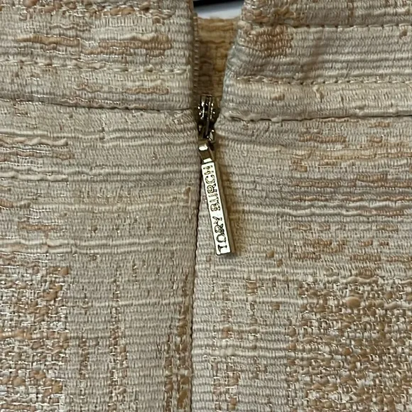 Tory Burch beige pencil skirt