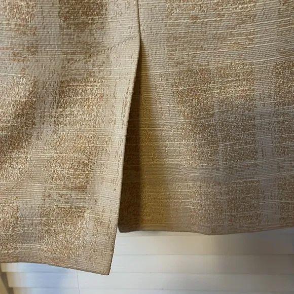 Tory Burch beige pencil skirt