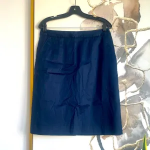 Tory Burch navy blue knee length career skirt| size 8 | Tory Burch casual skirt