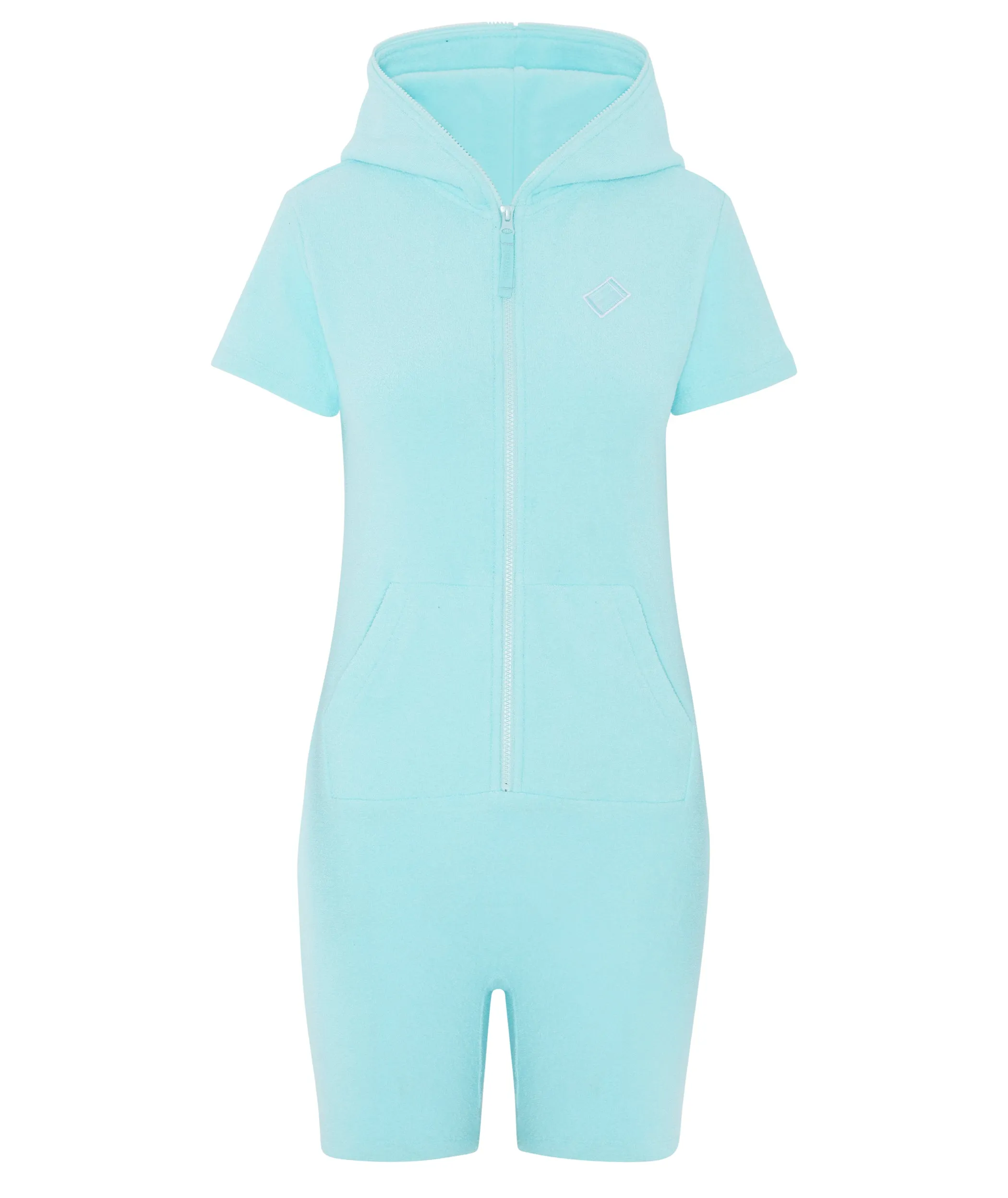 Towel Short Slim Jumpsuit Mint