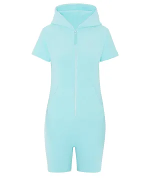 Towel Short Slim Jumpsuit Mint