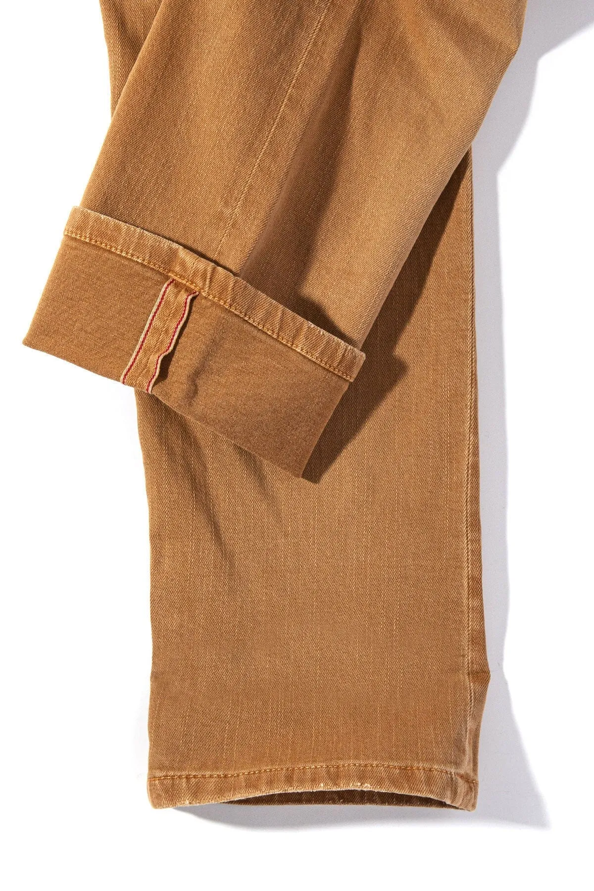 Tucson Selvedge Denim In Gold