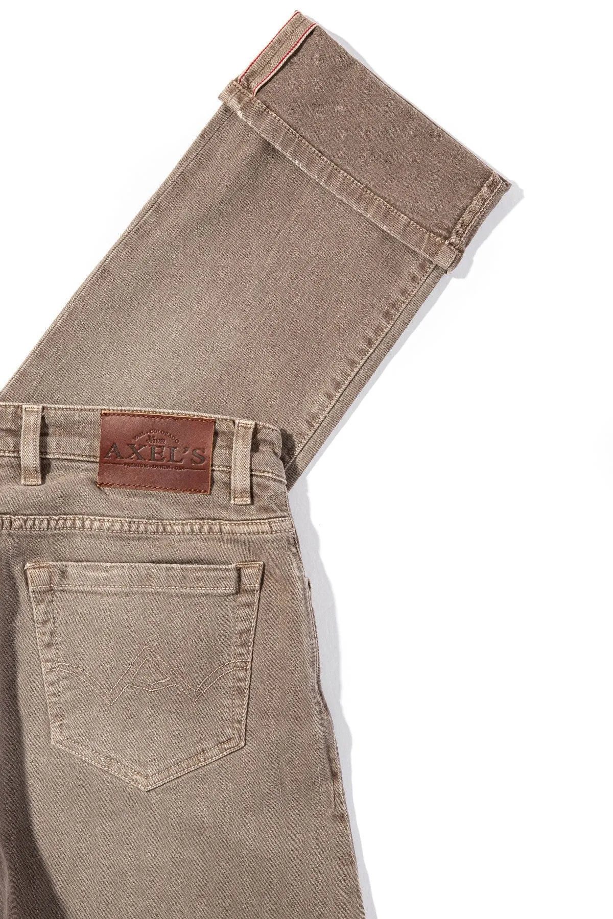 Tucson Selvedge Denim In Tortora