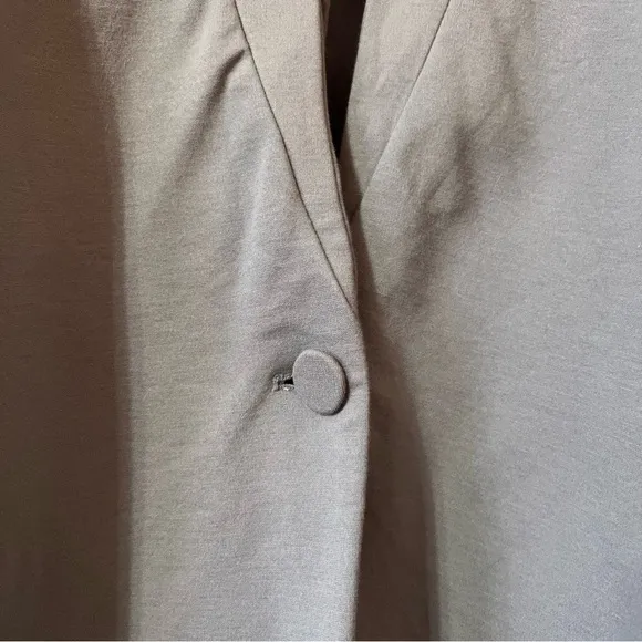 Universal Standard | NWT Smoking Jacket Blazer Stormy Weather Grey Size 3XL