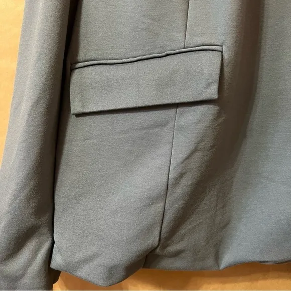 Universal Standard | NWT Smoking Jacket Blazer Stormy Weather Grey Size 3XL