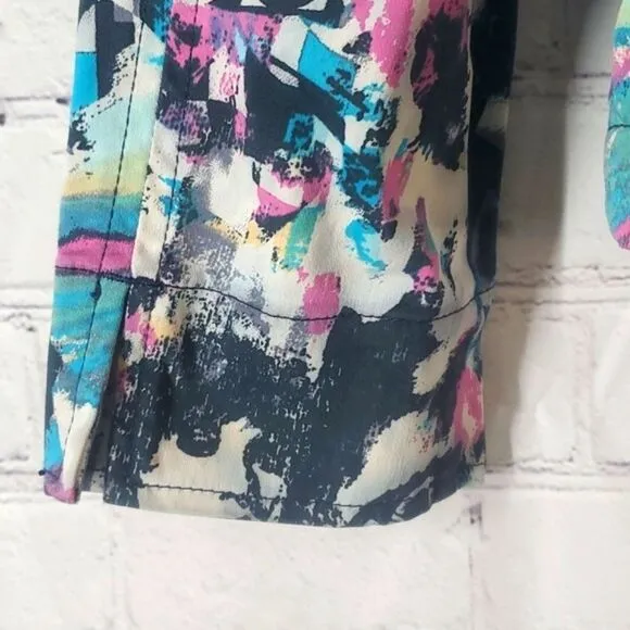 Vero Moda  Made in Italy Fun Funky Wearable Art Michelangelo Blazer Jacket🇮🇹