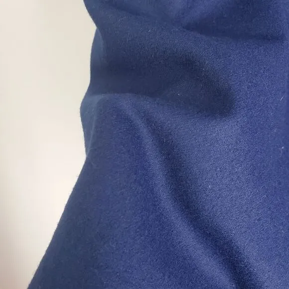 Vintage 1970s Pendleton Navy Wool Pencil Skirt