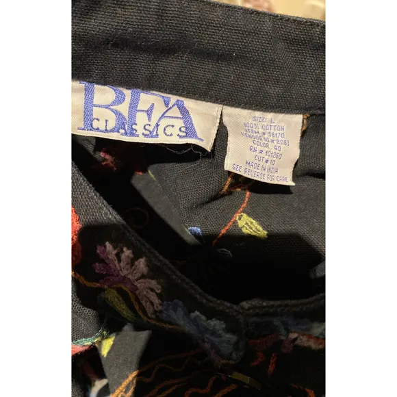 Vintage BFA Classics Embroidered Blazer jacket Size large
