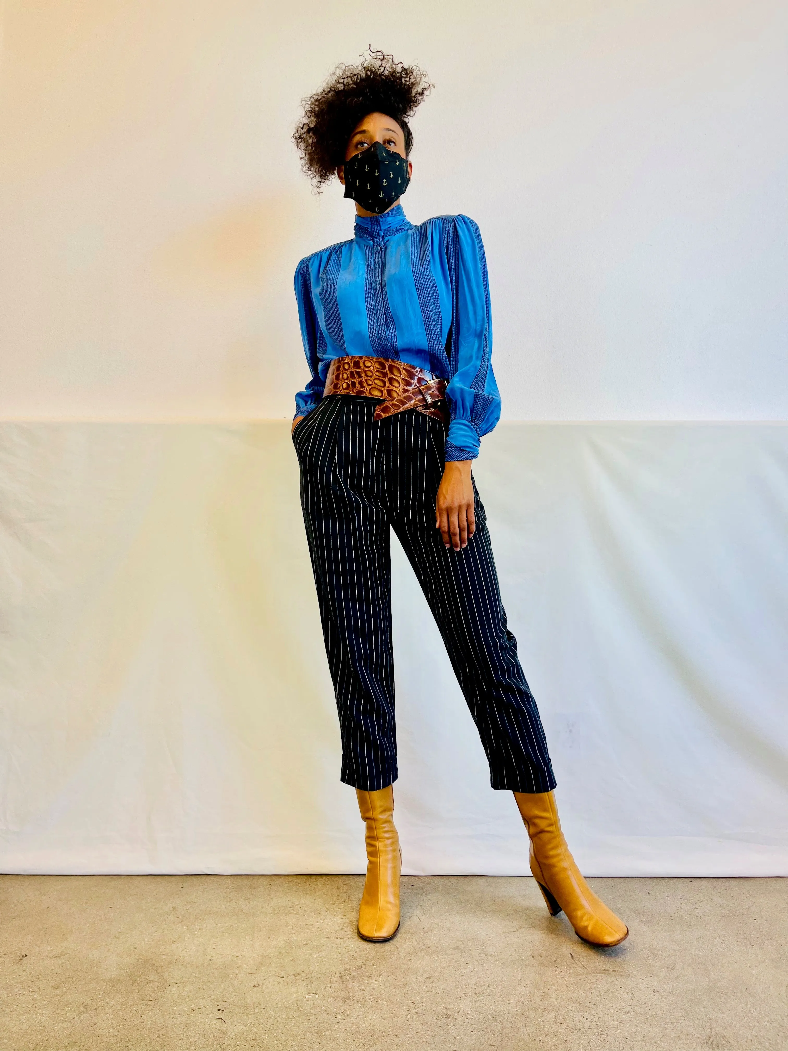 Vintage Blue For You Blouse