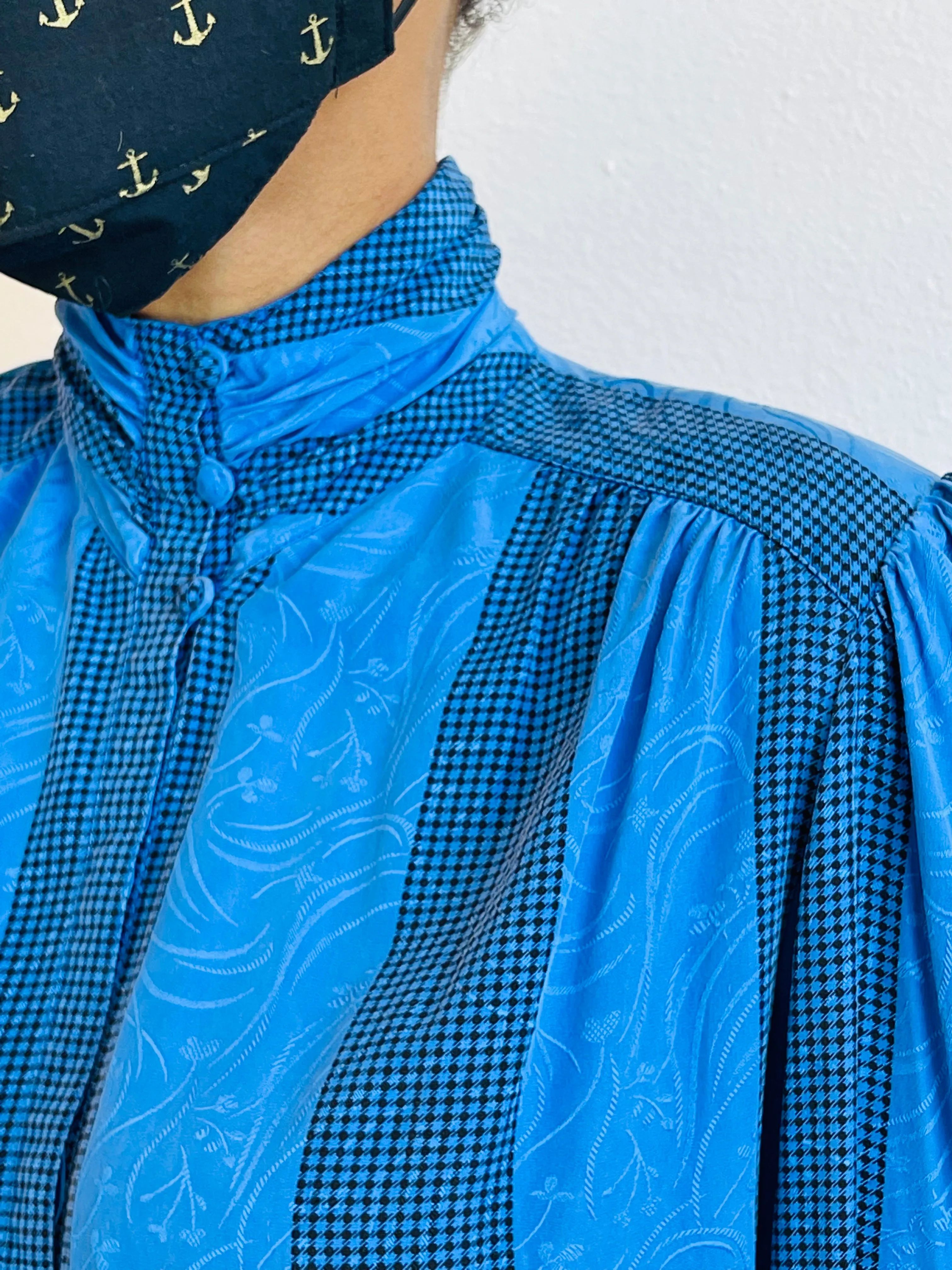 Vintage Blue For You Blouse