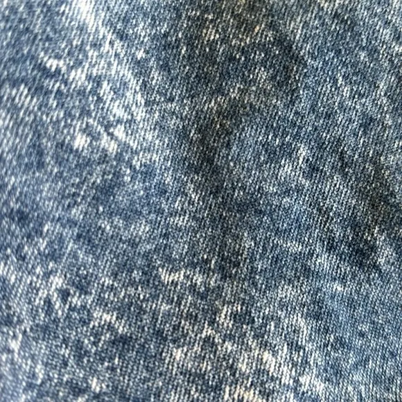 VTG 80’s Pam Sloane Acid Wash MIDI Pencil Skirt Sz 13/14 Back Split 100% Cotton