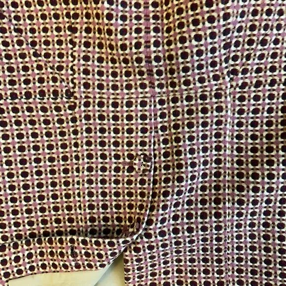 VTG Y2K Body by Victoria Button Pencil Skirt  pink tweed office siren sexy sz 2