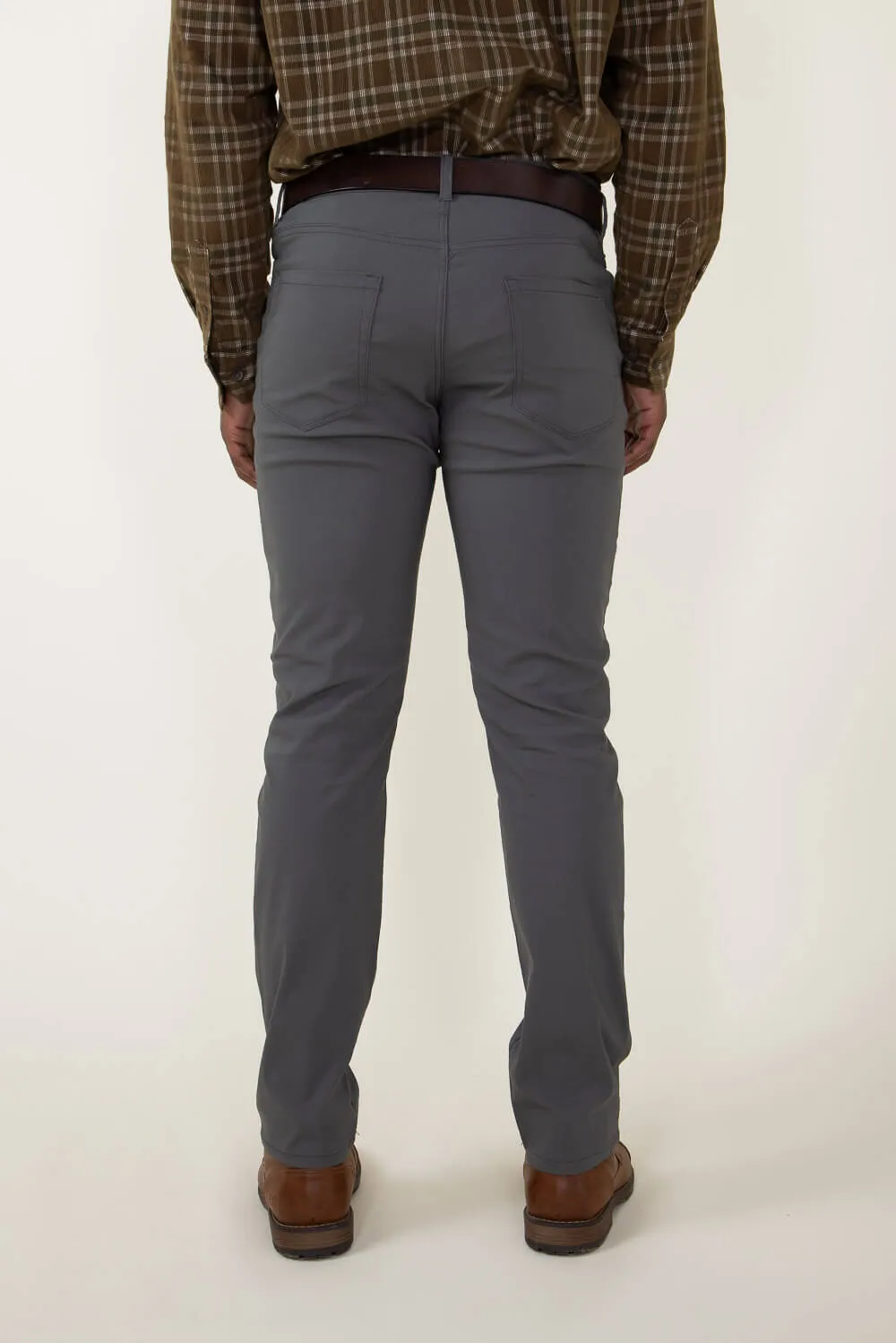 Weatherproof Vintage Lewis Faille Performance Pants for Men in Grey | W3F901-PLATINUM