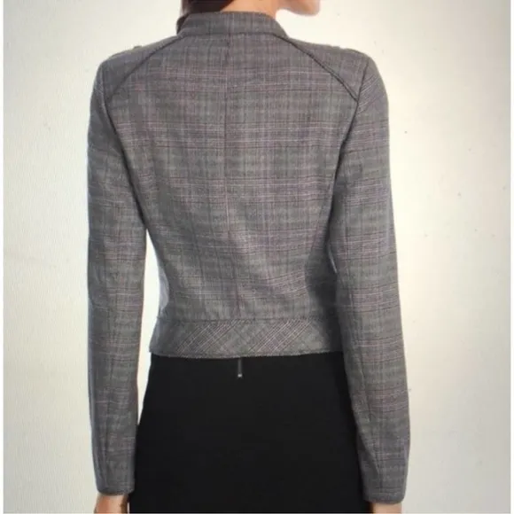 White House Black Market Moto Blazer