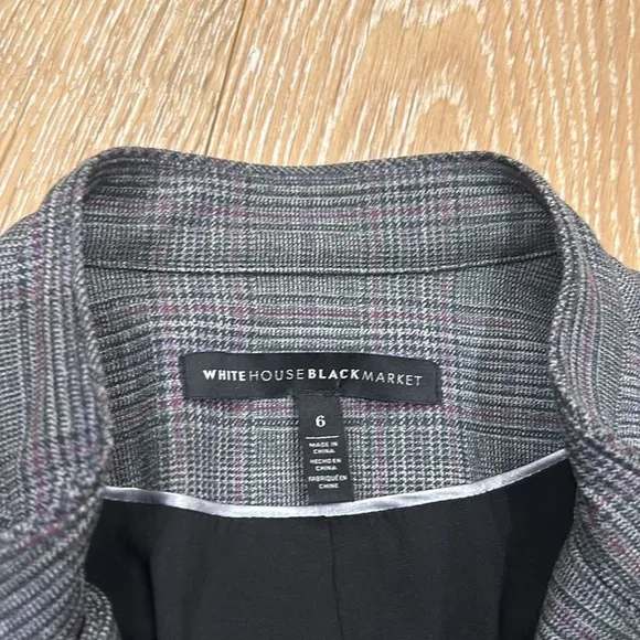 White House Black Market Moto Blazer