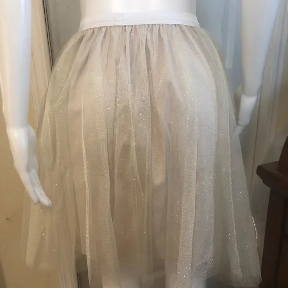 Women's Tulle Skirt Knee Length Tutu Tulle Party Prom
