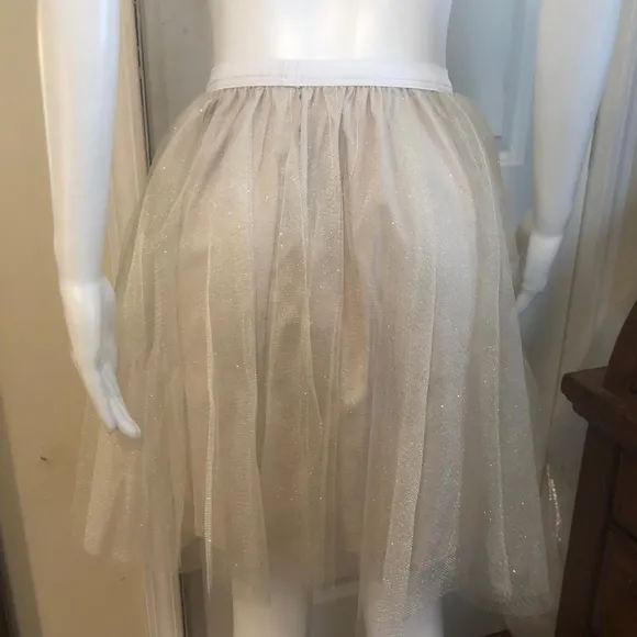 Women's Tulle Skirt Knee Length Tutu Tulle Party Prom