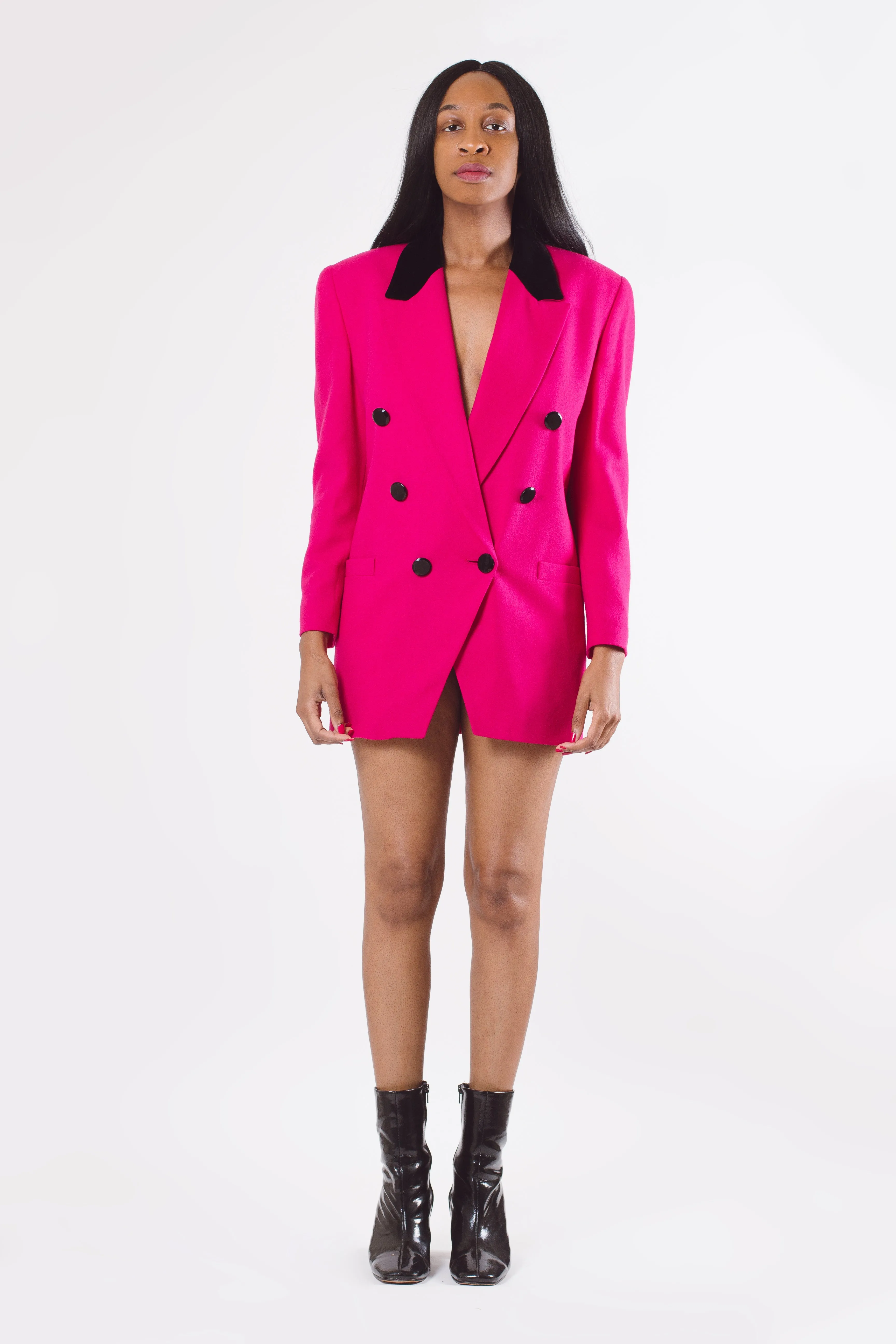 Y2K Hot Pink Blazer
