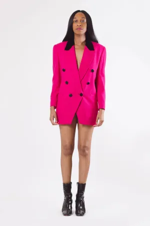 Y2K Hot Pink Blazer