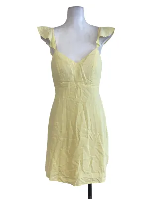 Yellow A Line Dress LB