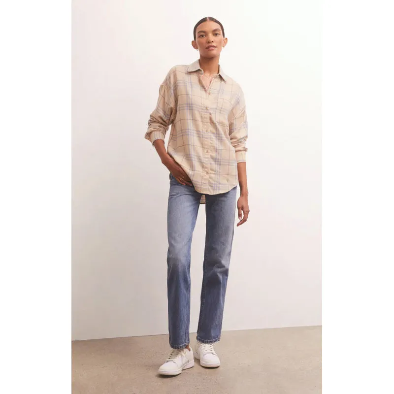 Z Supply River Plaid Button Up