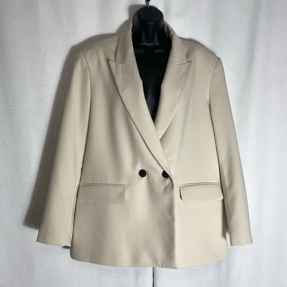 Zara Oversize Fit Blazer Jacket Size L